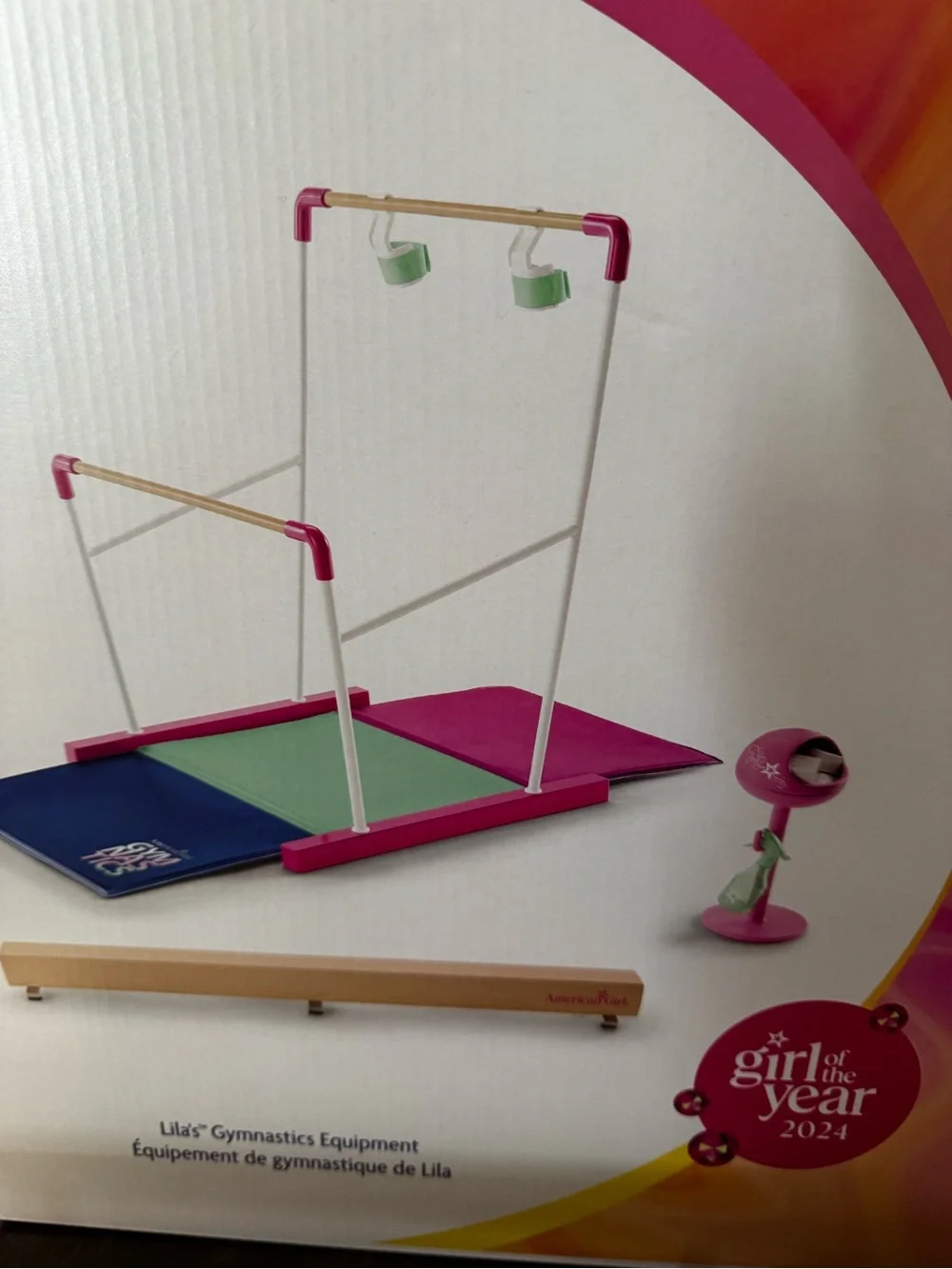 American Girl Gymnastics Set -